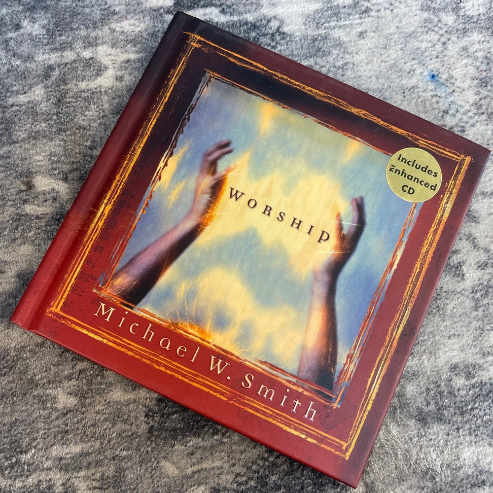 Michael W. Smith Worship Hardcover Book &‎ Enhanced CD Set Christian Gift NEW